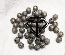Load image into Gallery viewer, Pave Diamond Round Ball Beads - CraftToCart