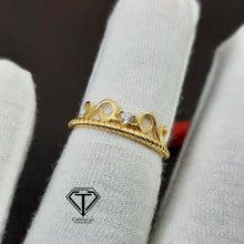 Load image into Gallery viewer, Diamond Ring, Wedding Ring, 925 Sterling Silver Ring