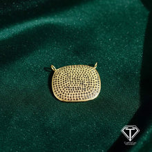 Load image into Gallery viewer, Square Connector Pendant, Pave Diamond Square Connector Pendant
