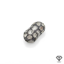 Load image into Gallery viewer, Pave Diamond Polki Beads, Diamond Spacer Bead, Designer Beads, Pave Findings
