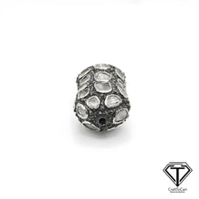 Load image into Gallery viewer, Pave Diamond Polki Beads, Diamond Spacer Bead, Designer Beads, Pave Findings
