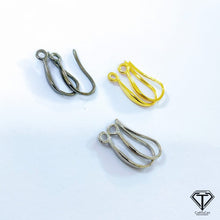 Load image into Gallery viewer, 5Pc Pave Hoops, Mini Sterling Hoops

