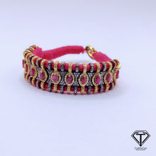 Load image into Gallery viewer, Pave Diamond Bracelet, Handmade Designer Diamond Bangles, 925 Sterling Silver, Women Diamond Bangle Jewelry
