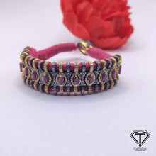 Load image into Gallery viewer, Pave Diamond Bracelet, Handmade Designer Diamond Bangles, 925 Sterling Silver, Women Diamond Bangle Jewelry
