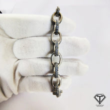 Load image into Gallery viewer, Pave Bracelet, Handmade Designer Bangles, 925 Sterling Silver, Women Bangle Jewelry
