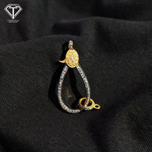 Load image into Gallery viewer, Pave Diamond Lobster Clasp
