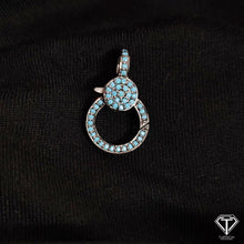 Load image into Gallery viewer, Pave Turquoise Lobster Clasp
