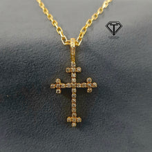 Load image into Gallery viewer, Cross Pendant, Pave Diamond Cross Pendant, Handmade Jewelry
