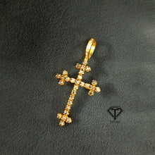 Load image into Gallery viewer, Cross Pendant, Pave Diamond Cross Pendant, Handmade Jewelry
