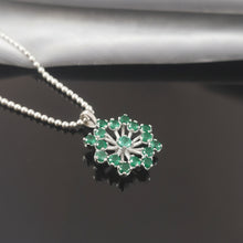 Load image into Gallery viewer, Emerald Pendant, Jewelry Component
