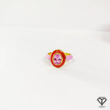 Load image into Gallery viewer, Sterling Silver Sapphire Ring, Minimalist Silver Ring, 925 Sterling Silver Ring
