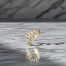 Load image into Gallery viewer, 0.25ct Natural Diamond Ring, Wedding Ring, 14K Gold Ring
