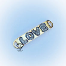 Load image into Gallery viewer, Pave Diamond LOVE Initial Connector - CraftToCart
