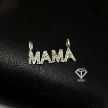 Load image into Gallery viewer, Pave Diamond Connector, MAMA Connector, Pave Diamond MAMA Bar Connector, Diamond Bar Connector, Pave Diamond Jewelry
