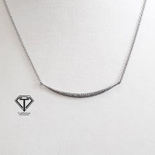 Load image into Gallery viewer, Pave Diamond Smiley Connector Necklace, 925 Sterling Silver, Diamond Smiley Findings, Pave Diamond Jewelry
