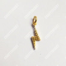 Load image into Gallery viewer, Pave Diamond Thunder Charm - CraftToCart
