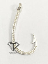 Load image into Gallery viewer, Pave Diamond Hook Charm - CraftToCart
