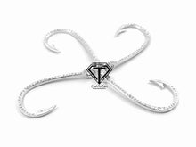 Load image into Gallery viewer, Pave Diamond Hook Charm - CraftToCart
