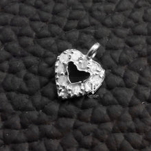 Load image into Gallery viewer, Heart Charm, Enamel Heart Charm Pendant - CraftToCart
