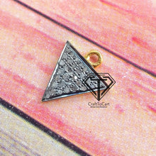 Load image into Gallery viewer, Arrow Charm, Pave Diamond Arrow Charm - CraftToCart
