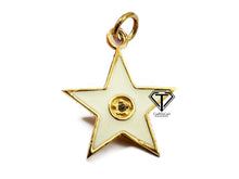 Load image into Gallery viewer, Sterling Silver Enamel Star Charm - CraftToCart
