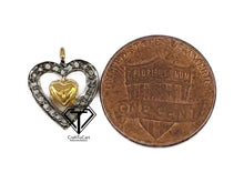 Load image into Gallery viewer, Pave Diamond Heart Charm - CraftToCart
