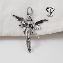 Load image into Gallery viewer, 10Pcs Brass Angel Charms, Brass Findings, Angel Pendants with Ring, Jewelry Supplies, Brass Pendants, Brass Earrings
