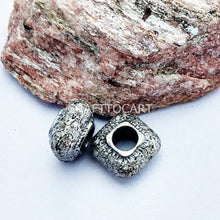 Load image into Gallery viewer, Pave Diamond Roundel Antique Finish Beads - CraftToCart
