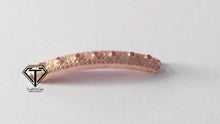 Load image into Gallery viewer, Pave Diamond tube beads with Ruby - CraftToCart
