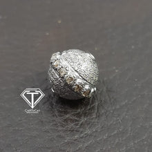 Load image into Gallery viewer, Pave Diamond Ball Beads, Pave Round Ball Beads, Pave Diamond Jewelry, Pave Diamond Beads, Diamond Finding - CraftToCart
