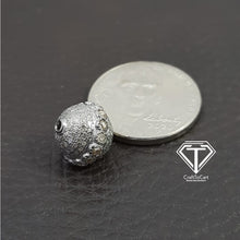 Load image into Gallery viewer, Pave Diamond Ball Beads, Pave Round Ball Beads, Pave Diamond Jewelry, Pave Diamond Beads, Diamond Finding - CraftToCart
