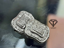 Load image into Gallery viewer, Pave Diamond Square Beads, Pave Round Square Beads, Pave Diamond Jewelry
