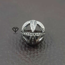 Load image into Gallery viewer, Pave Diamond Round Ball Beads, Pave Diamond Jewelry, Pave Diamond Beads, Diamond Finding
