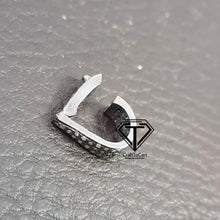 Load image into Gallery viewer, Pave Diamond Lock, Diamond Clasp, Jewelry Components, Findings - CraftToCart
