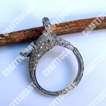 Load image into Gallery viewer, Pave Diamond Lobster Lock - CraftToCart
