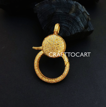 Load image into Gallery viewer, Personalized Gift Pave Diamond Lobster Lock - CraftToCart
