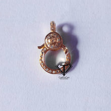 Load image into Gallery viewer, Pave Diamond Lobster Clasp - CraftToCart
