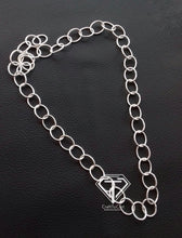 Load image into Gallery viewer, 925 Sterling Silver Oval Style Chain, Link Chain - CraftToCart
