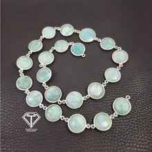 Load image into Gallery viewer, 925 Sterling Silver Amazonite Chain, Amazonite Chain Necklace - CraftToCart
