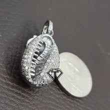 Load image into Gallery viewer, Pave Diamond Cowrie Pendant - CraftToCart
