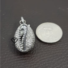 Load image into Gallery viewer, Pave Diamond Cowrie Pendant - CraftToCart
