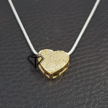 Load image into Gallery viewer, Pave Diamond Heart Pendant - CraftToCart
