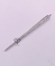 Load image into Gallery viewer, Pave Diamond Spike Charm, Pave Diamond Pendant - CraftToCart
