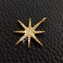 Load image into Gallery viewer, Star Pendant, Sun Star Charm Pendant - CraftToCart
