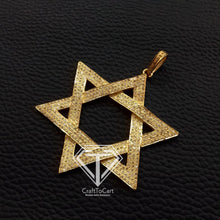 Load image into Gallery viewer, Star Pendant, Pave Diamond Star Pendant - CraftToCart
