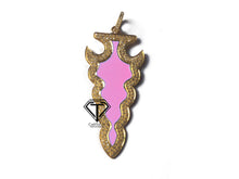 Load image into Gallery viewer, Arrow Enamel Pendant, Pave Diamond Enamel Pendant
