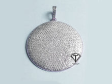 Load image into Gallery viewer, Round Pendant, Pave Diamond Round Pendant
