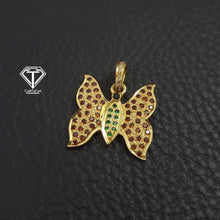 Load image into Gallery viewer, Pave Diamond Butterfly Pendant
