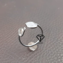 Load image into Gallery viewer, Natural Polki Diamond Ring 925 Sterling Silver Ring - CraftToCart
