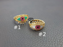 Load image into Gallery viewer, Evil Eye Enamel Ring, Beautiful Eye Enamel Ring - CraftToCart
